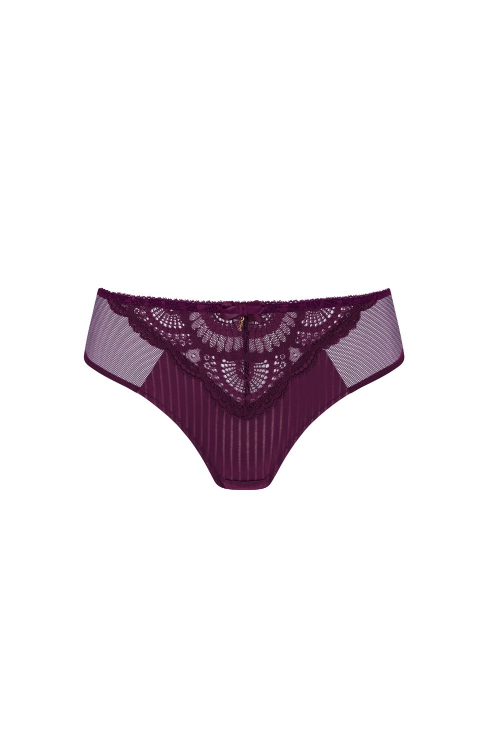 AMOENA KAROLINA Dark berry slip