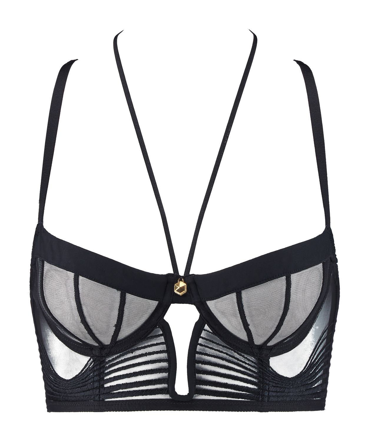 AUBADE X CINDY BRUNA BUSTIER smokey attraction
