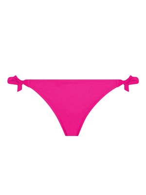 LISE CHARMEL SWIM AJOURAGE COUTURE Bikinislip strik Fuchsia afgebeeld op een witte achtergrond