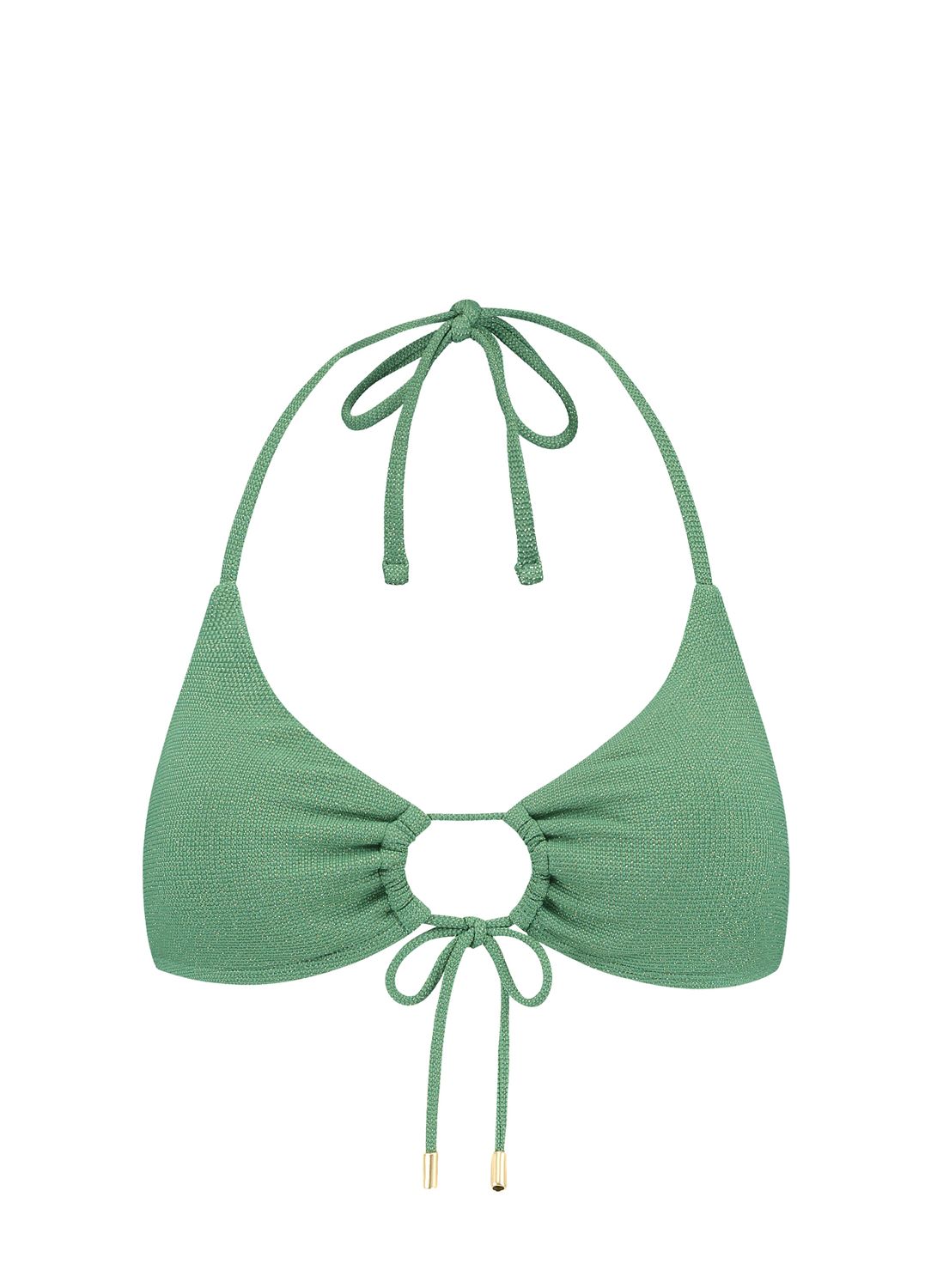 BEACHLIFE GREEN SHIMMER Padded top