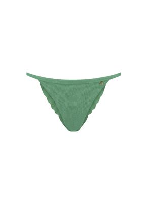 BEACHLIFE GREEN SHIMMER mid waist bottom