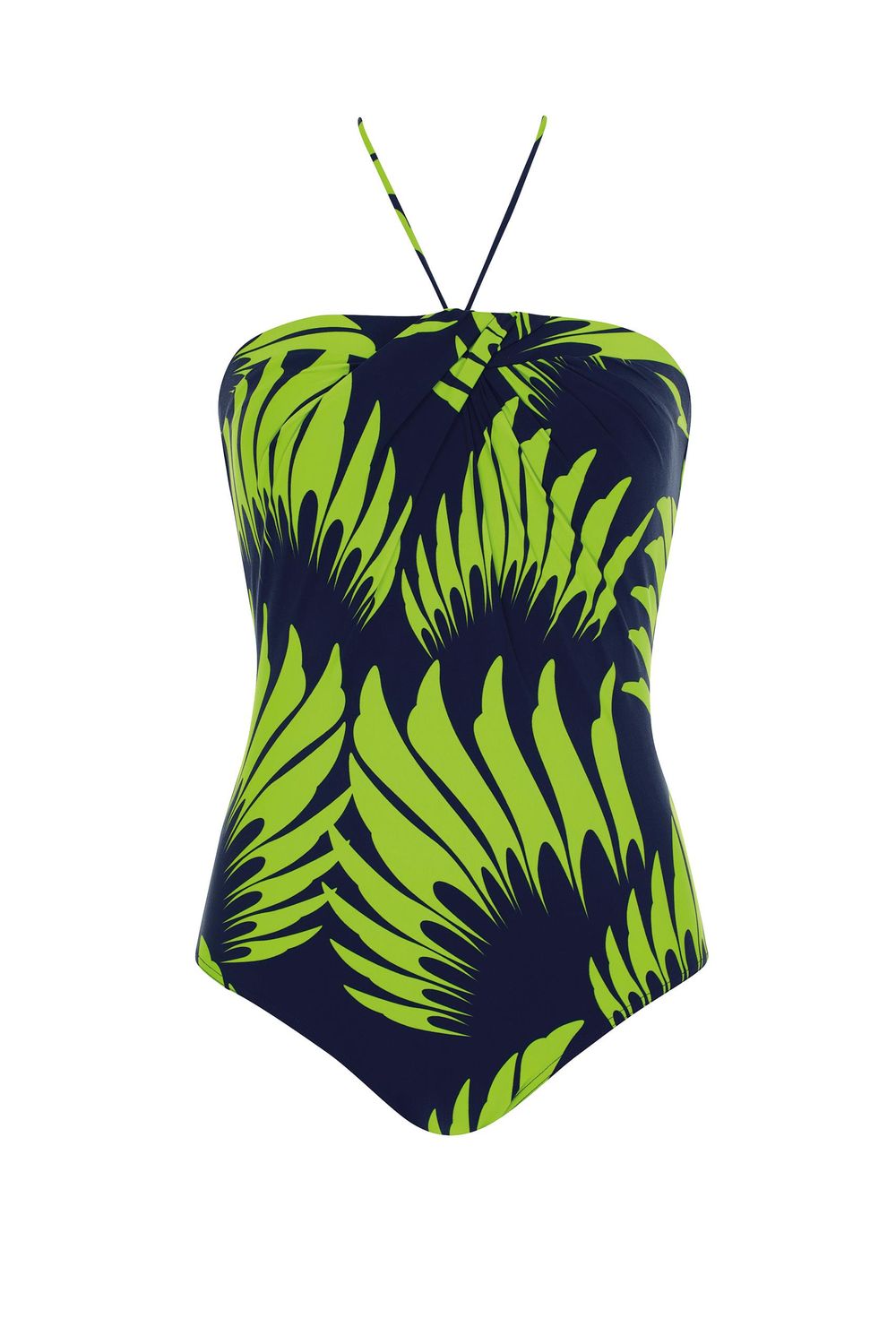 SUNFLAIR BADPAK Strapless badpak Blauw/Groen