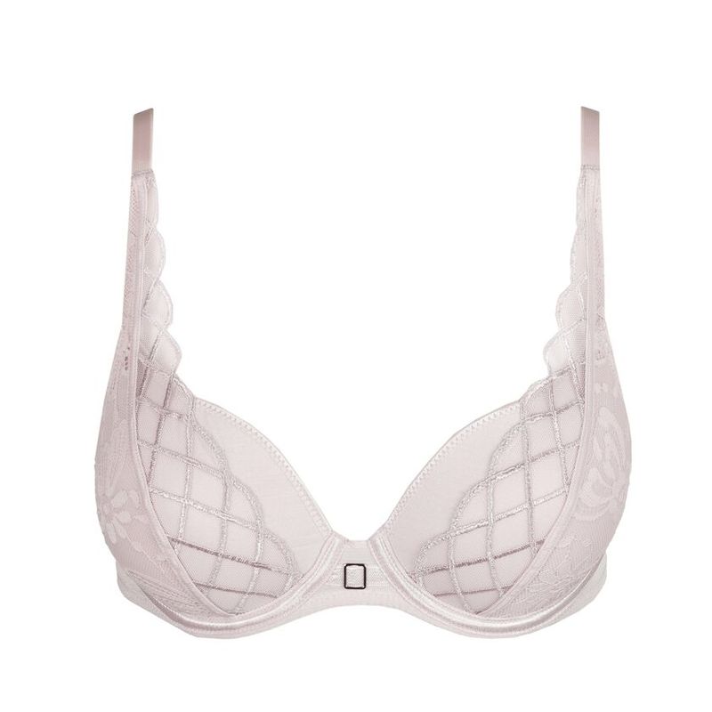 "Marie Jo Aven voorgevormde BH hartvorm in Marble, met gladde cups en een elegante snit, afgebeeld op een witte achtergrond."