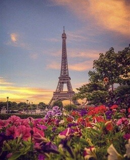 Diamond Painting Parijs / Eiffeltoren