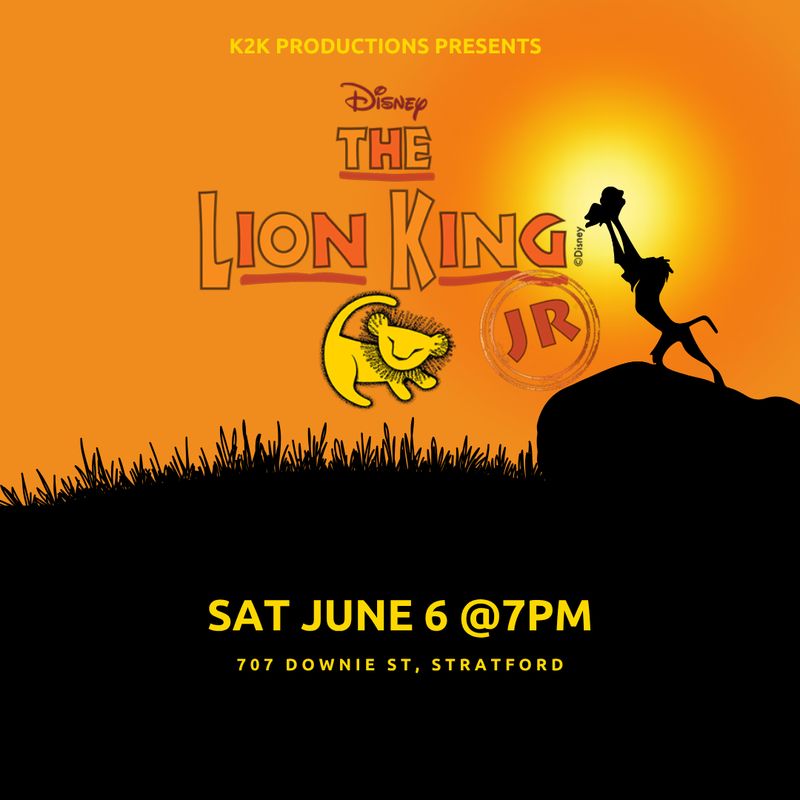 Saturday June 6 @ 7pm | Stratford Saturday June 6 @ 7pm | Stratford