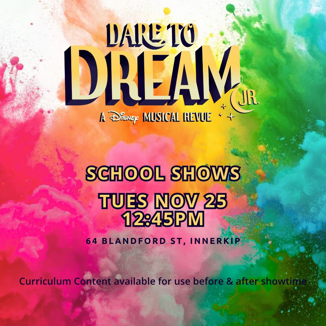 School Show | Tues Nov 25 @ 12:45PM | Innerkip School Show | Tues Nov 25 @ 12:45PM | Innerkip