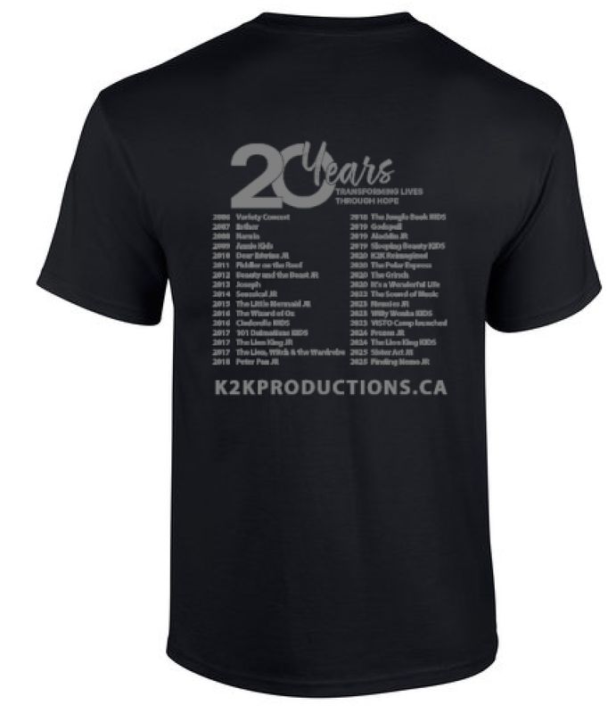 20 Years Concert Tee 20 Years Concert Tee