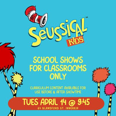 SOLD OUT | School Show | Tues April 14 @ 9:45AM | Innerkip SOLD OUT | School Show | Tues April 14 @ 9:45AM | Innerkip