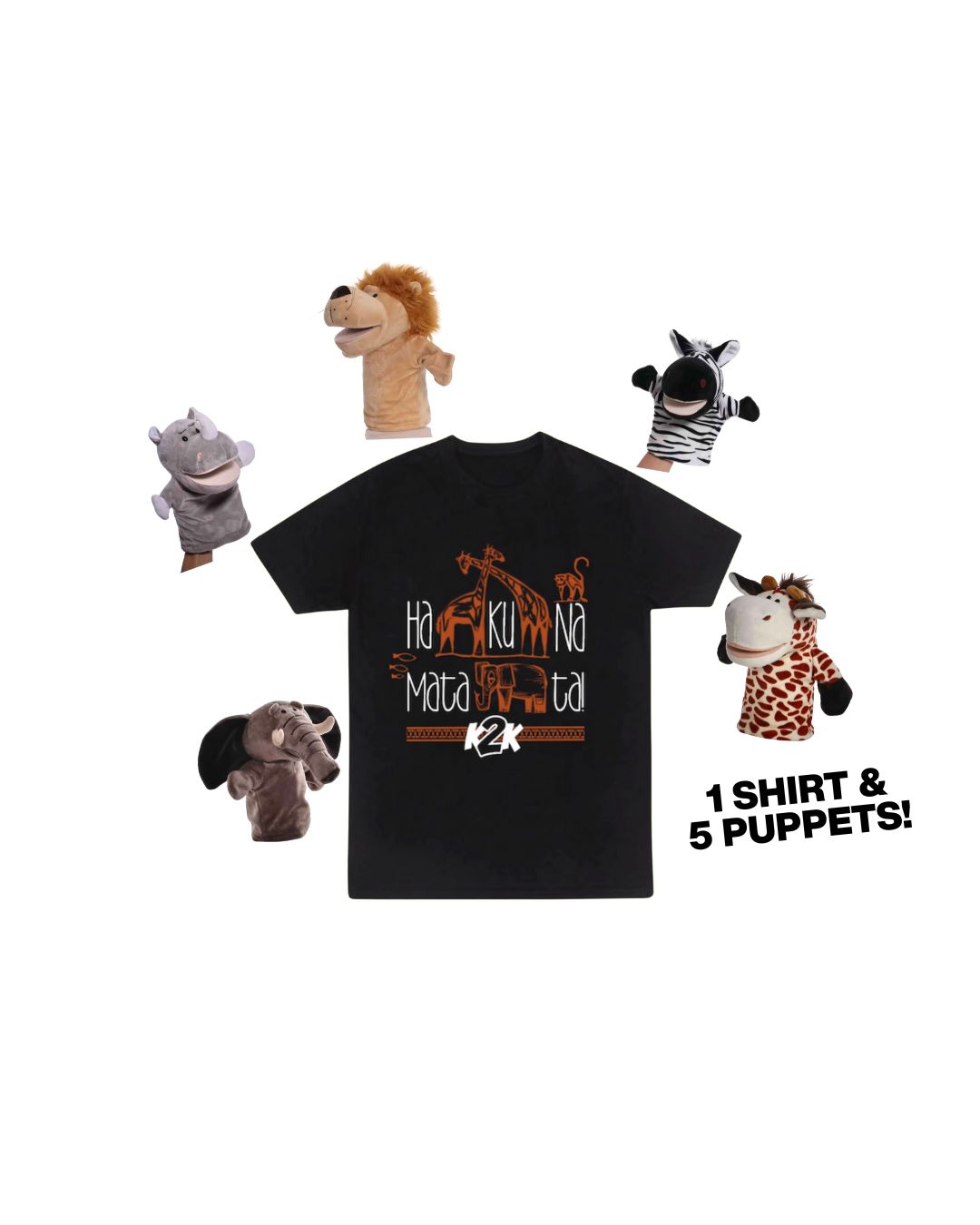 Lion King Show Shirt & Puppet Bundle Lion King Show Shirt & Puppet Bundle