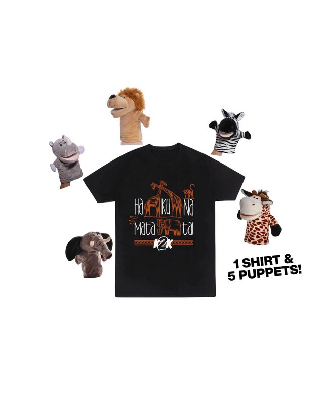 Lion King Show Shirt & Puppet Bundle Lion King Show Shirt & Puppet Bundle