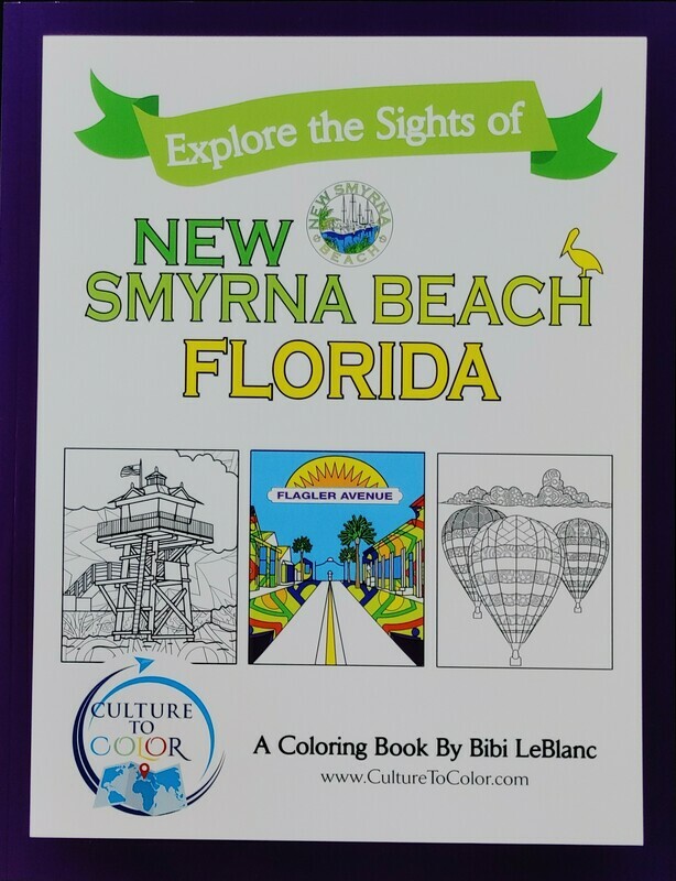 Explore the Sight of New Smyrna Beach Coloring Book