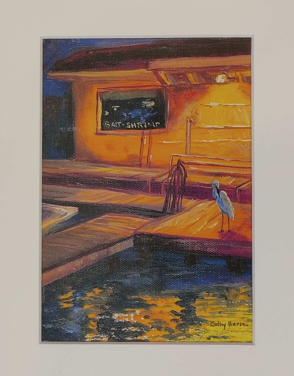 Cathy Berse Art Print Baitshop