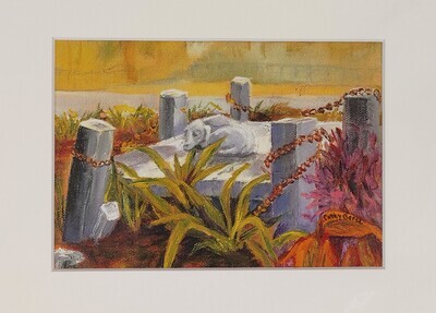 Cathy Berse Art Print  Canova Grave