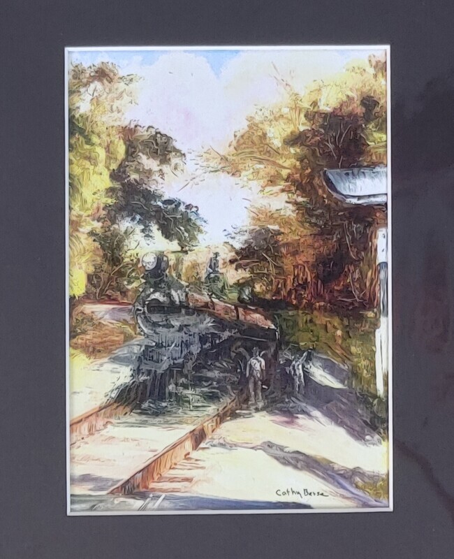 Cathy Berse Art Print Phantom Train