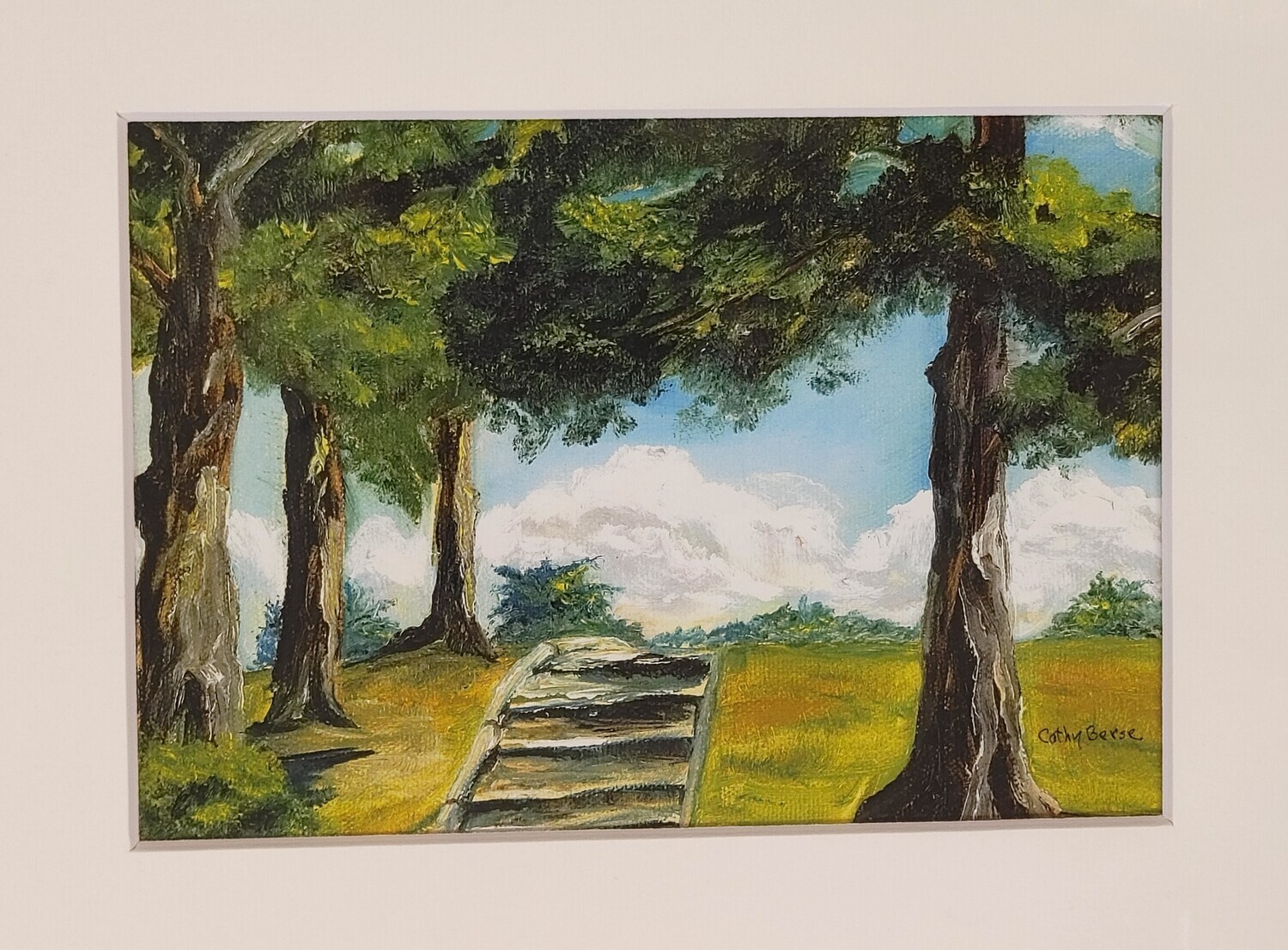 Cathy Berse Art Print Old Fort