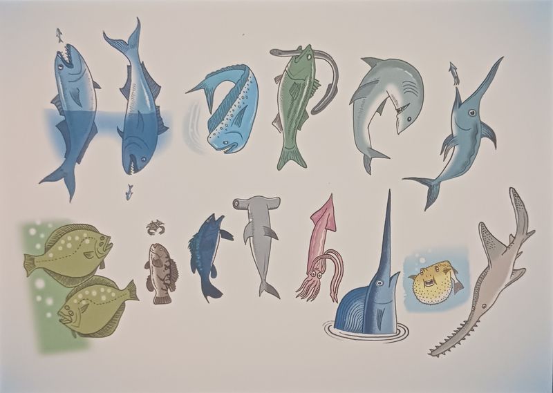 Card Fishy Happy Birthday