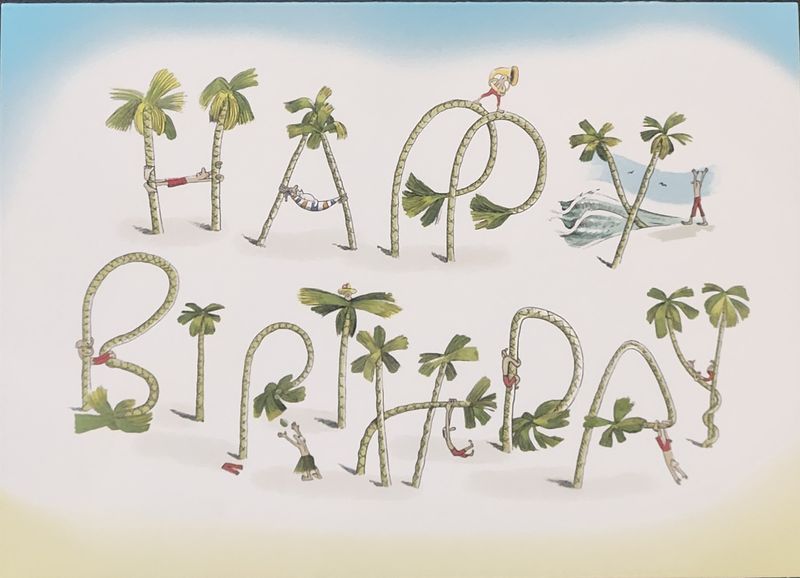 Happy Birthday Palms