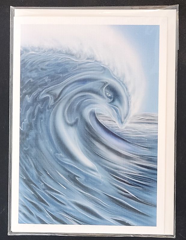 Card Dolphin Wave Jlane