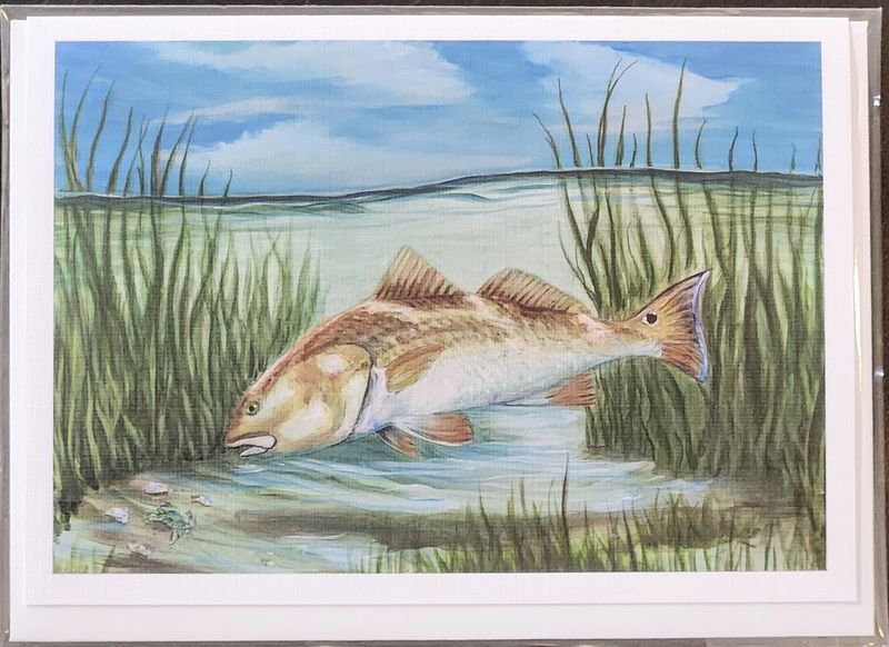 Card Redfish Jimmy Lane
