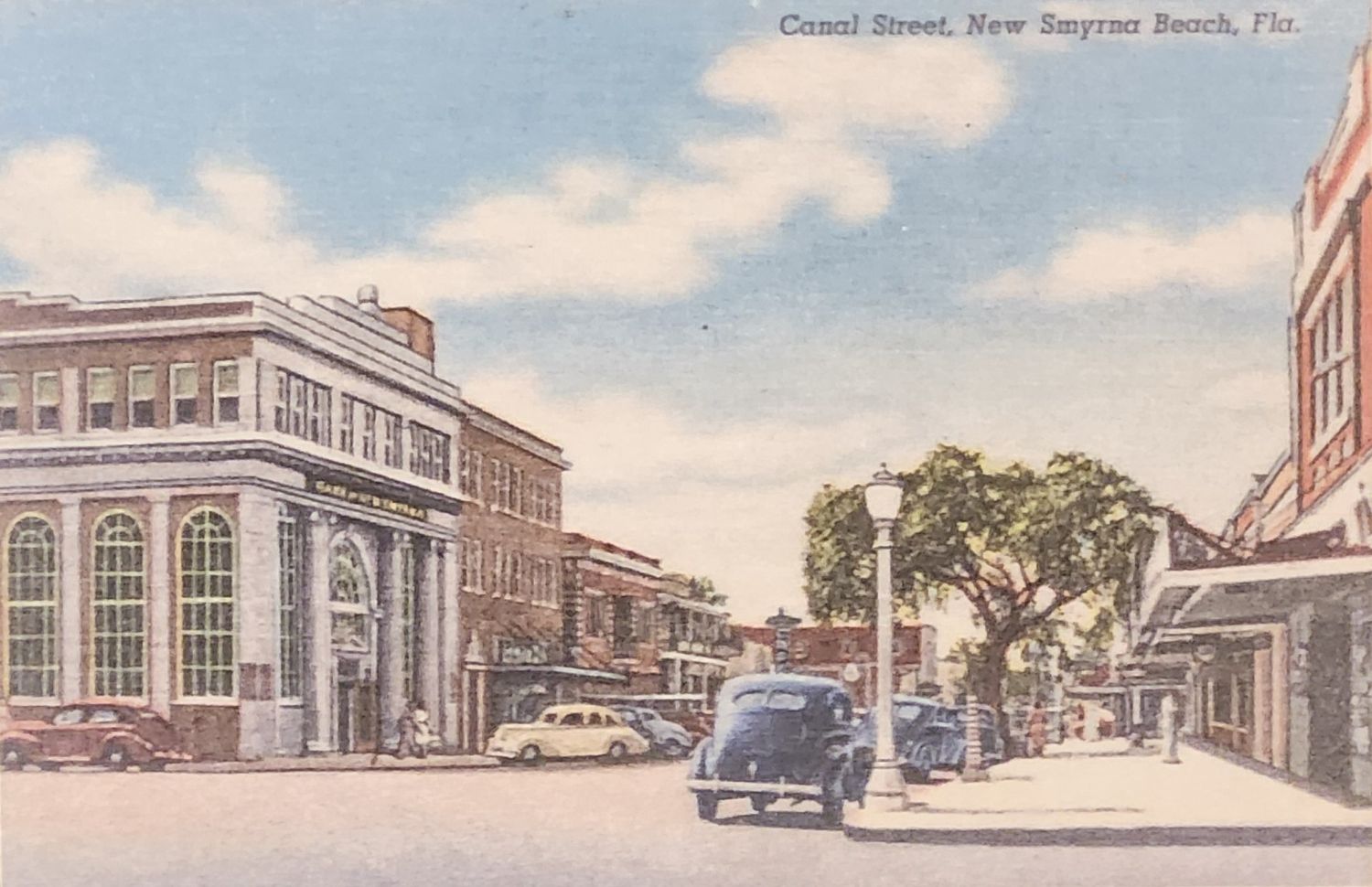 Wood PC Canal St Colorized