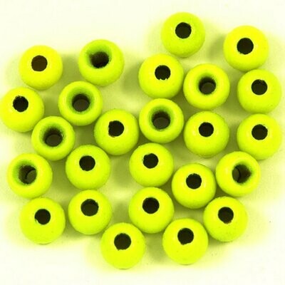 Turrall Glow chartreuse beads 3.2 mm