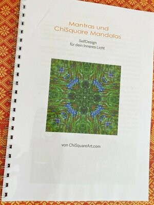 Broschüre Mantras und ChiSquare Mandalas