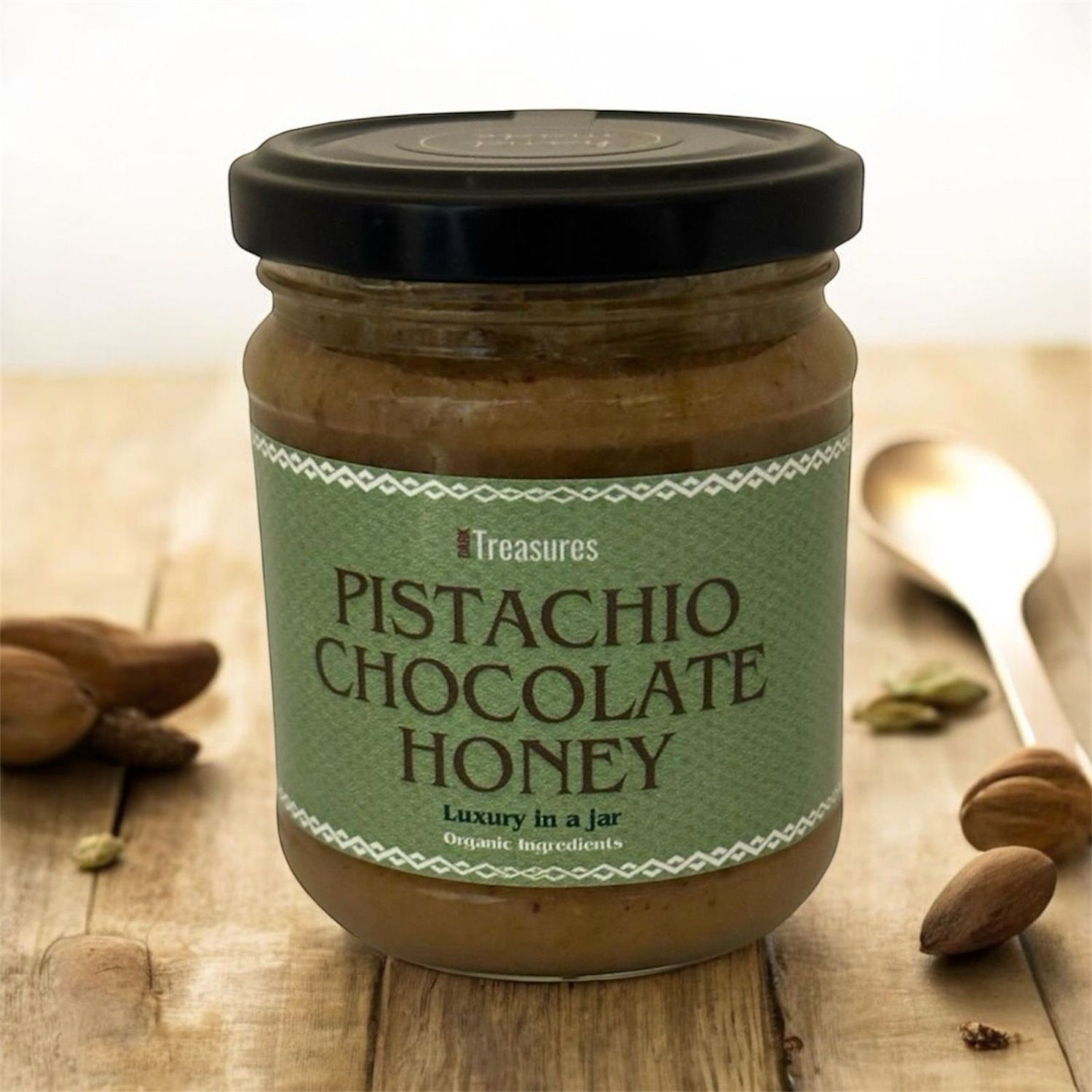 Luxurious Pistachio &amp; Chocolate Honey