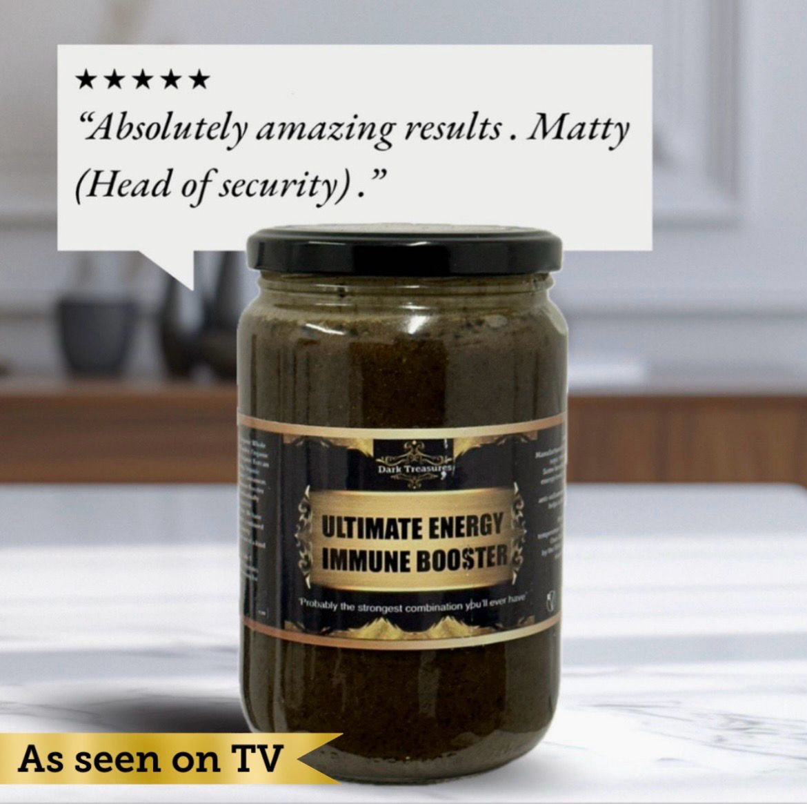 Organic Ultimate Energy Immunity Booster (900g)