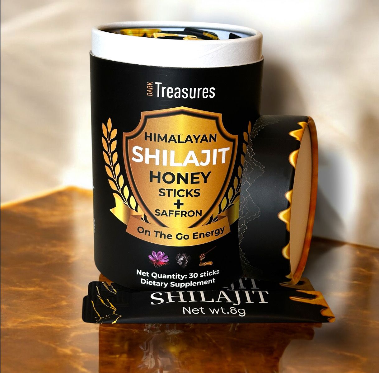 Shilajit, Honey, Saffron Blend Sticks