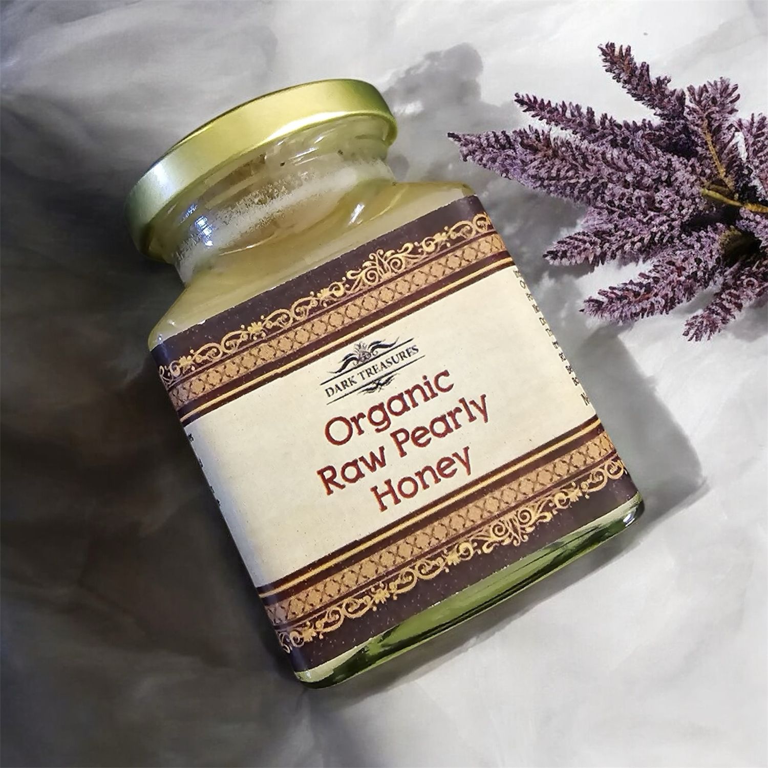 Organic Raw Pearly Honey