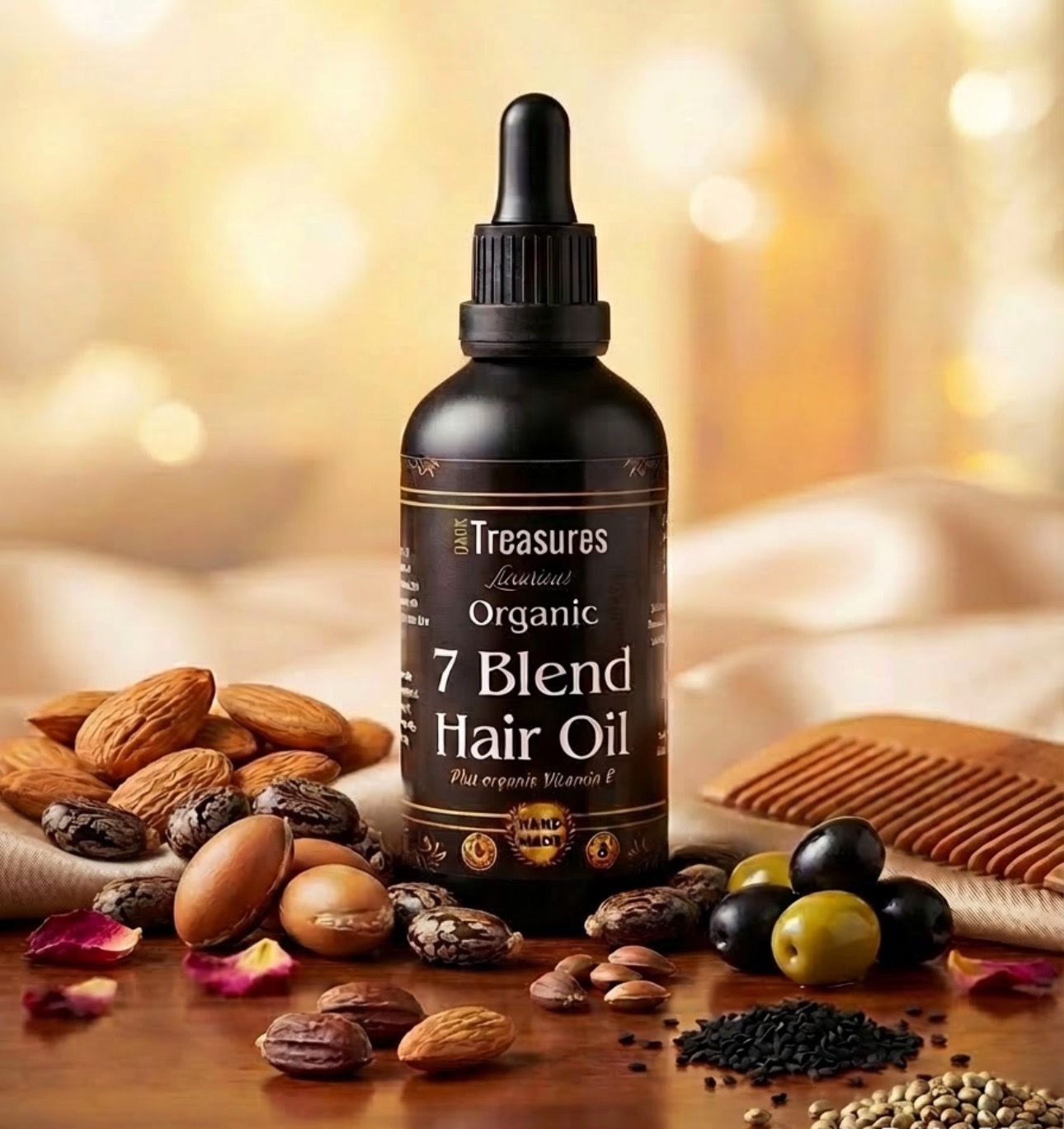 Organic 7 Blend Hair Oil (100ml)