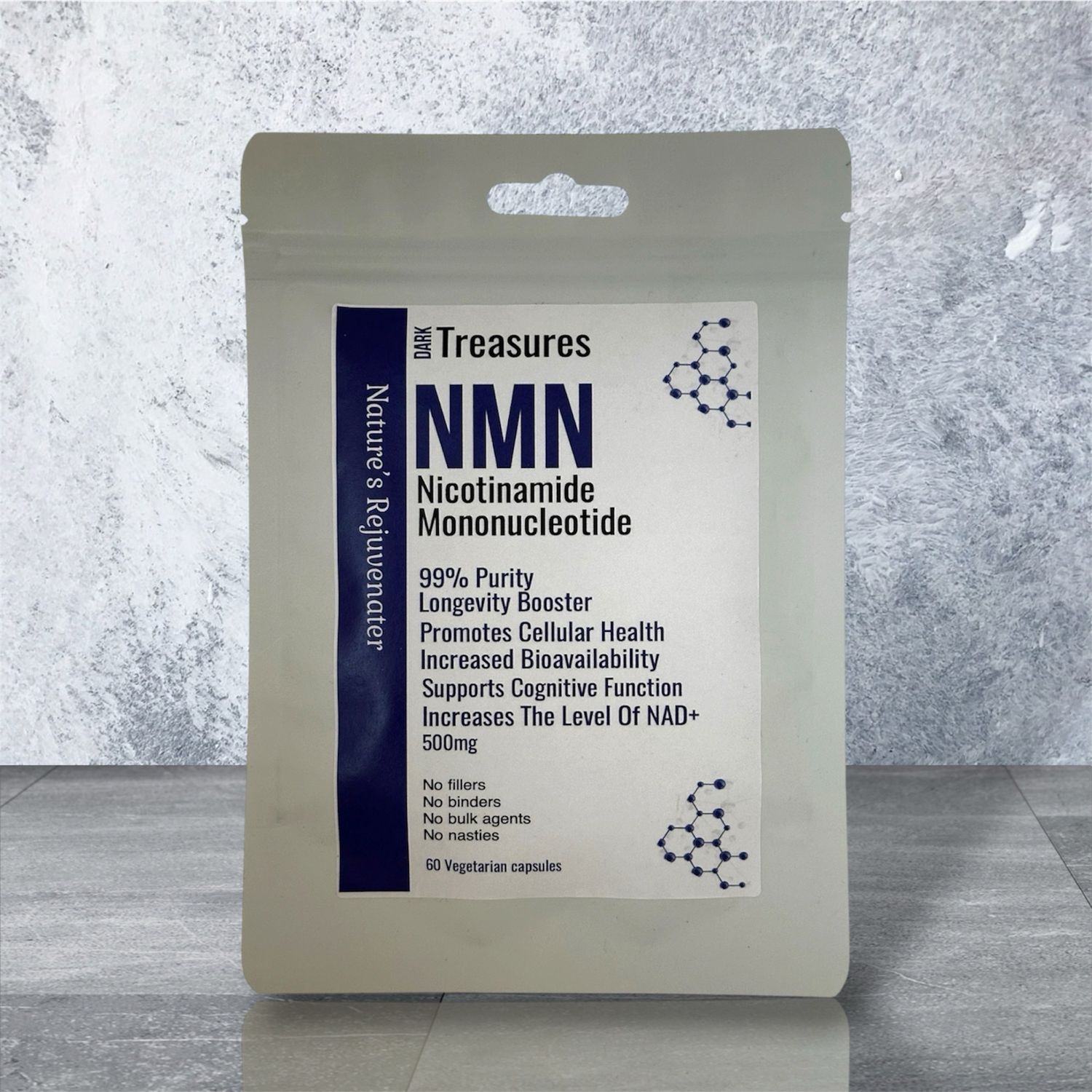 NMN (Nicotinamide Mononucleotide) 99.9% Purity - 500mg