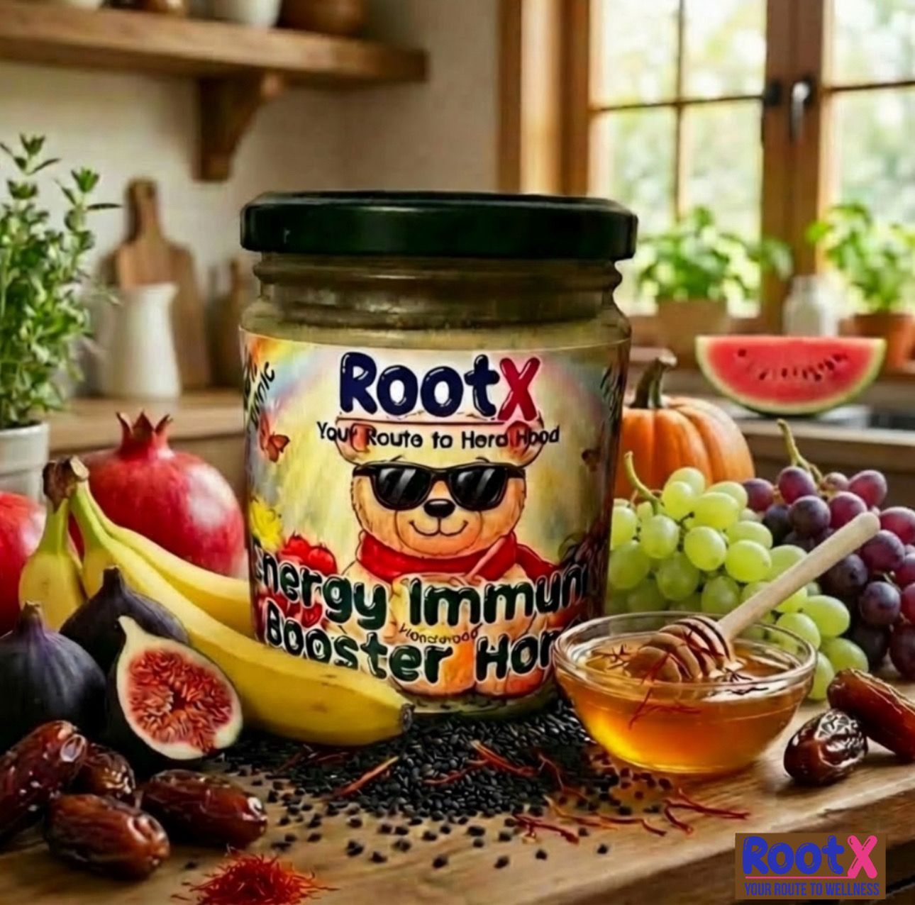 Organic Energy Immunity Booster For Children (345g)e