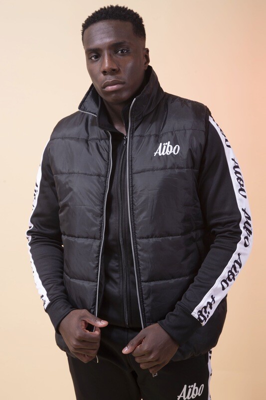 Doudoune Aïbo  noir sans manche