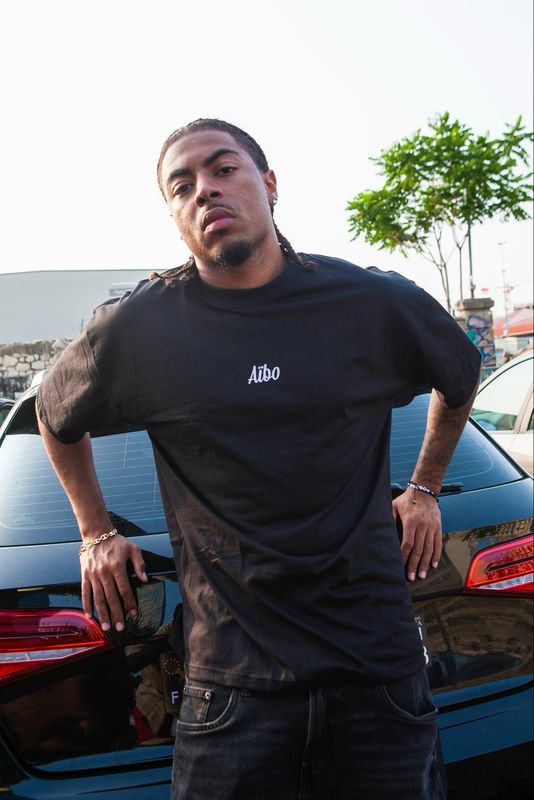 Teeshirt Oversize / black Outlaw