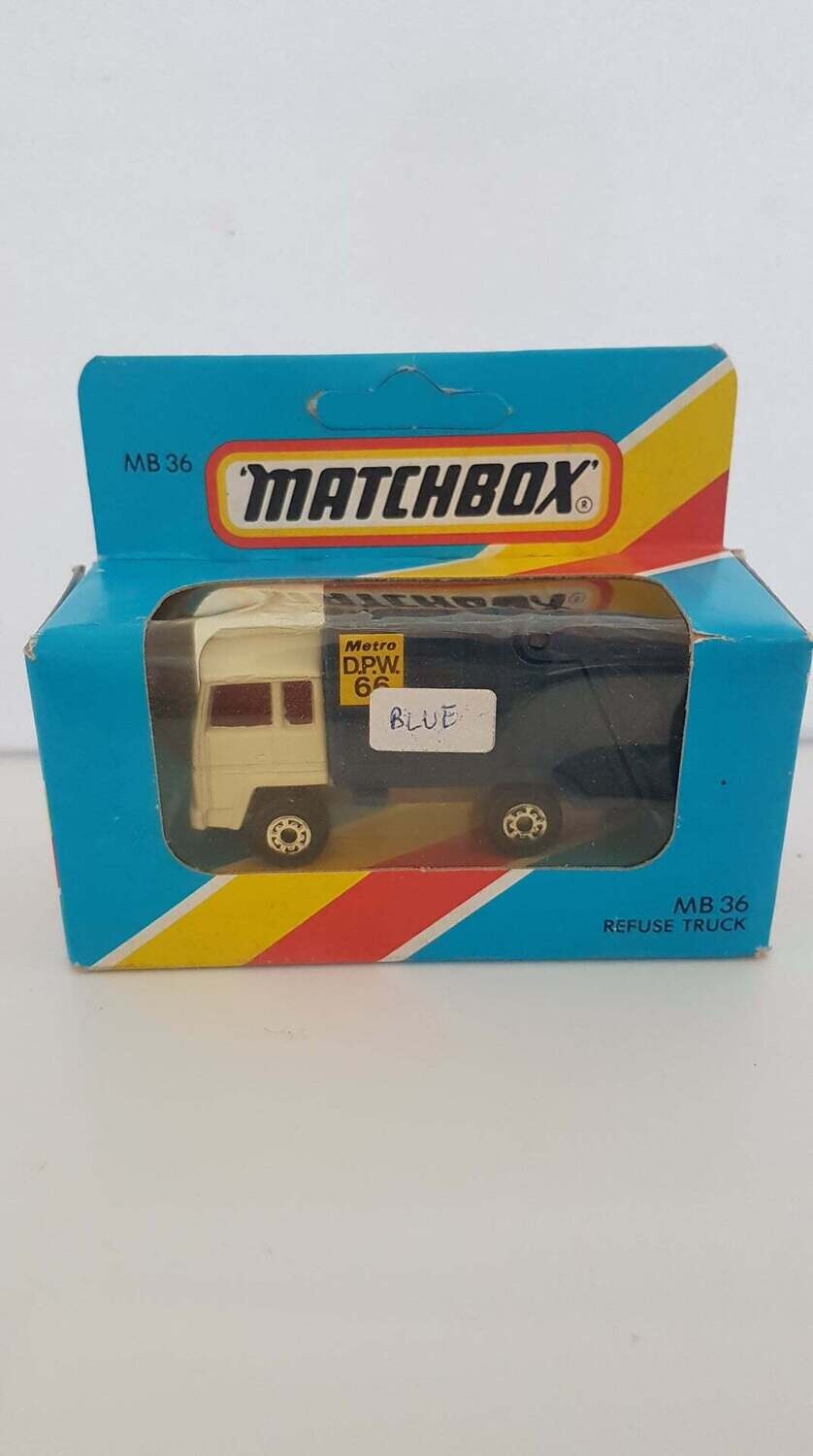 Matchbox 1980's Refuse Truck (MBM63)