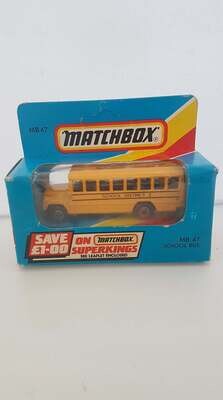Matchbox 1980&#39;s School Bus (MBM114)
