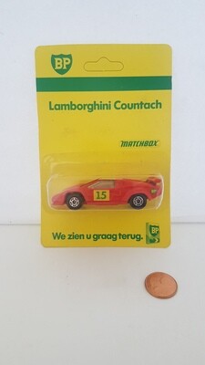 Rare Matchbox 1987 BP Lamborghini Countach (MBZ94)