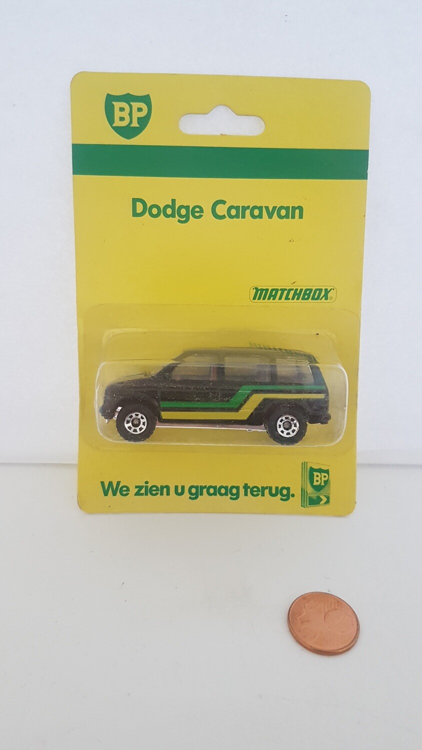Rare Matchbox 1987 BP Dodge Caravan (MBZ95)