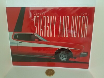 Retro STARSKY AND HUTCH CAR Sign "READ DESCRIPTION"