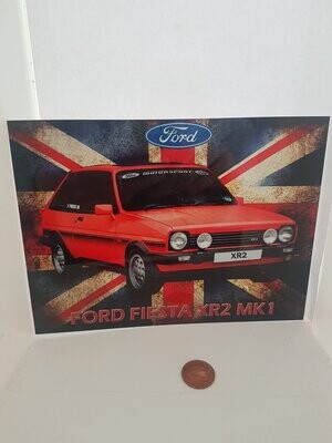 Ford Fiesta MKl Retro Sign. (SG231)