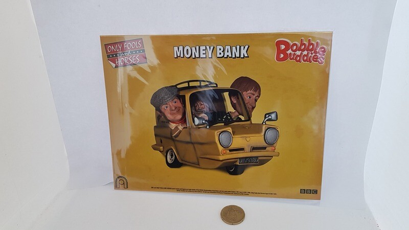 Small &quot;ONLY FOOLS &amp; HORSES&quot; retro aluminium A5 Sign - Size 21cm x 15cm (8&quot; x 6&quot;).