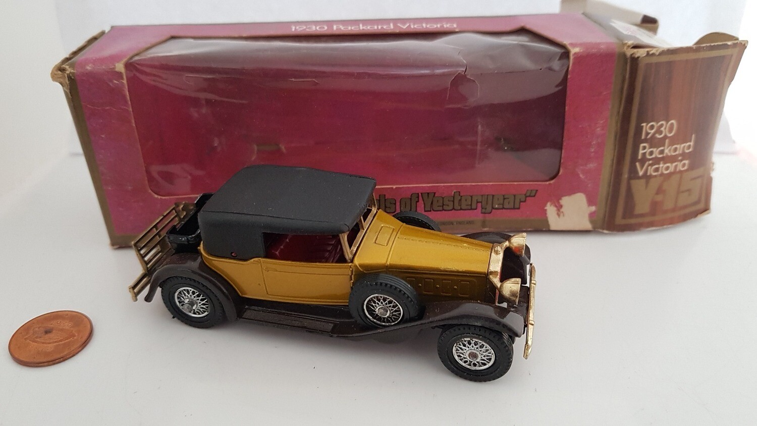 Matchbox Model Of Yesteryear 1930 Packard Victoria AY246 matchbox-model-of-yesteryear-1930-packard-victoria-ay246
