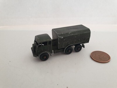 Lesney 1950&#39;s Military General Service Lorry - missing back doors (DE89)