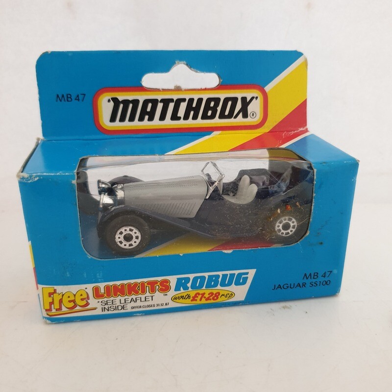 Matchbox Jaguar 100 SS (XX242)