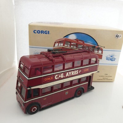 Corgi Classics 97800 Sunbeam Trolleybus Reading Corporation - Scale 1/50 model has been on display (XX540)