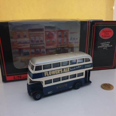 EFE Model Bus 1:76 Leyland PD2 Highbridge Stratford Blue (YD60)