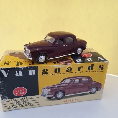 Vanguards Rover P4 - Scale 1/43 - missing mirrors (YD122)