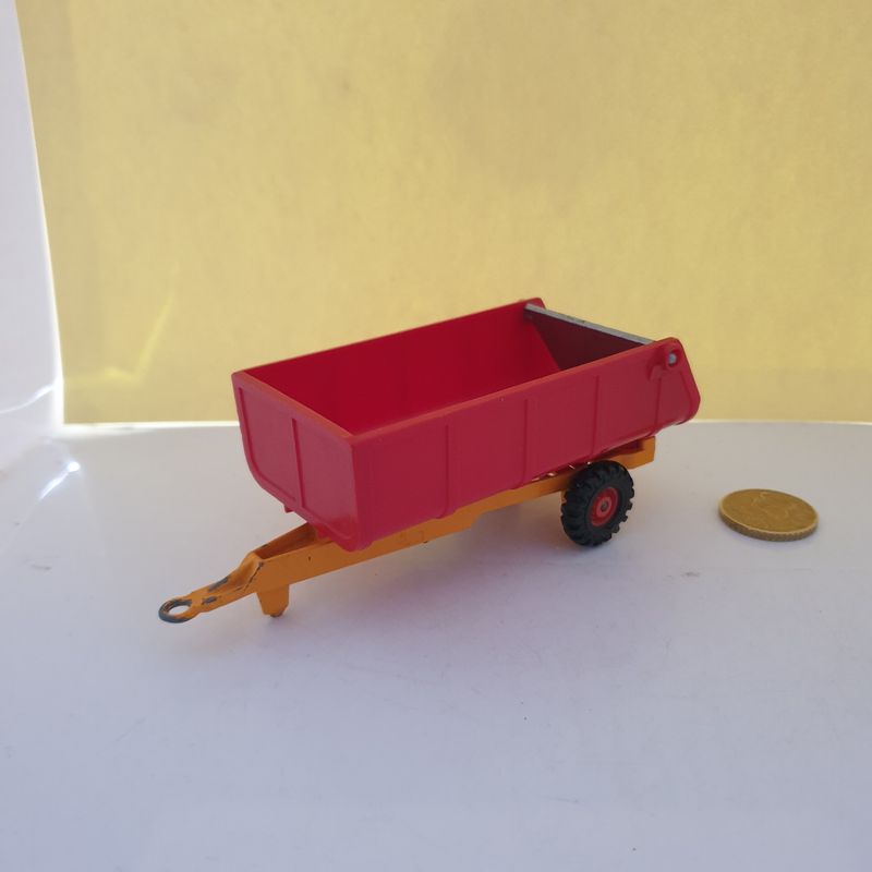 Corgi Trailer Farm Tipping tipping No.56 CORGI TIPPING Toy Vintage Plastic Metal - Scale 1/32