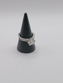 Sterling Silver Ring - Size M - Stamped 925 (SS536)
